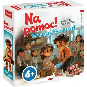 Настольная игра Jawa Gra edukacyjna Na pomoc! Pomożesz bo możesz! GR0716 — образовательная семейная игра