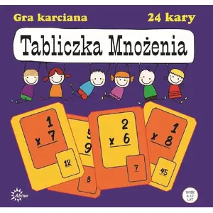 Educational multiplication chart Abino Tabliczka mnożenia ABINO — Abino 465310 (wall/table reference)
