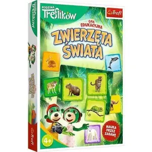 Jigsaw Puzzle TREFL Rodzina Treflików — Zwierzęta świata, model 496253