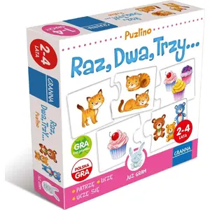 Board Game Granna Raz,dwa,trzy GRANNA – family tabletop game by Granna (MPN 466659)