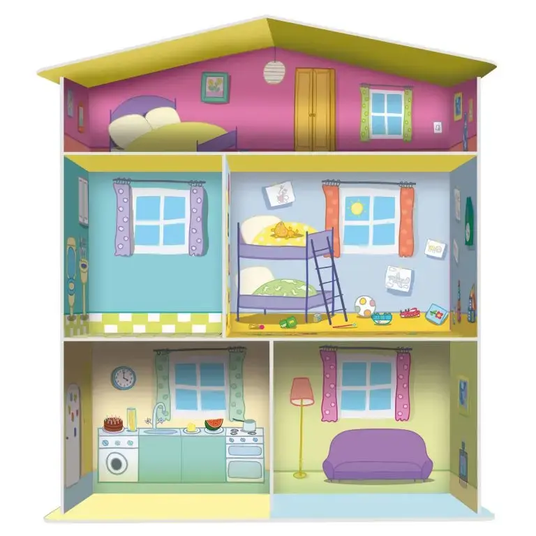 Lisciani Peppa Pig Learning House 3D galda spēle Photo 2