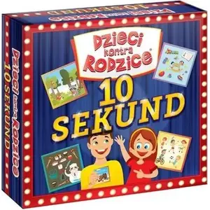 Настольная игра Kangur Kangur Dzieci kontra rodzice 10 sekund — семейная викторина, команда детей против родителей