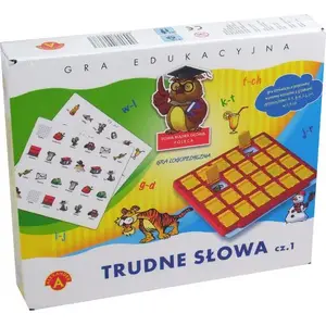 Board Game Alexander GRA TRUDNE SŁOWA 1 model 0367 — party word-guessing game