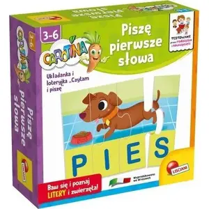 Обучающая игра Lisciani Pierwsze słowa 87518 — начальное изучение слов от Lisciani