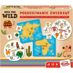Galda spēle Cartamundi Into the Wild — dzīvnieku meklēšana, Cartamundi 507495
