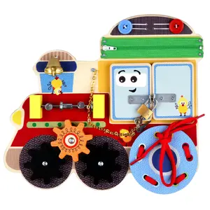Learning toy Barbo Toys 6389 — wooden multicolour educational toy for ages 3+