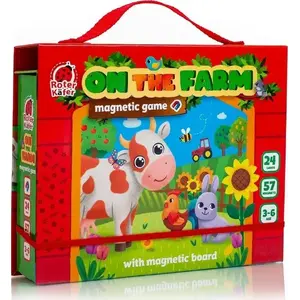 Магнитная ферма Roter Kafer Gra — игрушка с магнитами, модель 537598