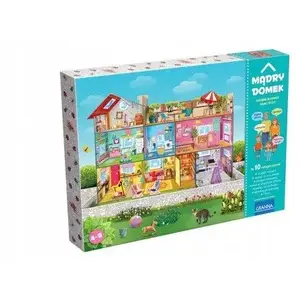 Настольная игра Granna Madry Domek Granna 3 — семейная логическая игра, польское издание (MPN 0221004441)