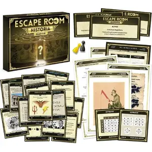 Galda spēle Ei System Gra escape room. Historia – kopīga mīklu un detektīvspēle
