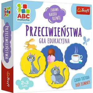 Настольная игра TREFL ABC Malucha — обучающая игра с карточками и пазлами для малышей