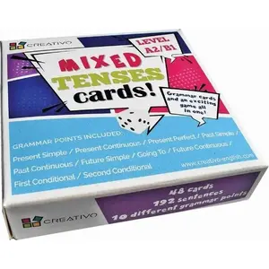 Обучающие карточки Creativo Mixed Tenses Cards Level A2/B1 — Creativo (MPN 381060)