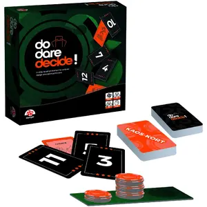 Card Game Danspil Dare Do Decide! — party and family decision-making game, compact deck