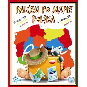 Book Abino Palcem po mapie: Polska by Abino — children's geography/book