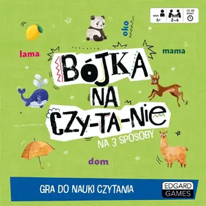 Educational book Edgard — Gra do nauki czytania: Bójka na czytanie (Polish children’s reading practice)