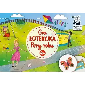 Board Game Edgard Kapitan Nauka — Gra Loteryjka: Pory roku (children’s educational game)