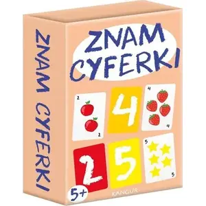 Educational Counting Toy Kangur Znam Cyferki Mini — Kangur, compact numeric learning set