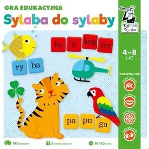 Educational Board Game Edgard Kapitan Nauka — 'Sylaba do sylaby' by Edgard (MPN 368960)