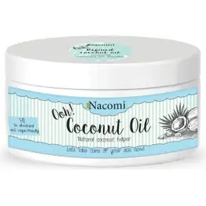 Rafinēta kokosriekstu eļļa Nacomi 100 ml, pārtikas un kosmētikas lietošanai