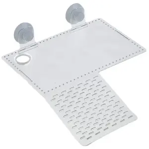 Platforma rāpojošām bruņurupučiem Duvo+ Terra Natura balts akrils 20 x 12 + 10 x 10 cm