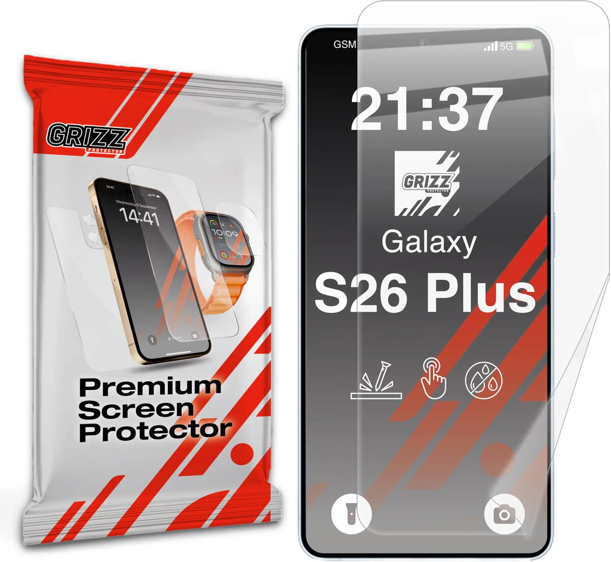 Ekrāna aizsargs GrizzGlass CeramicFilm priekš Samsung