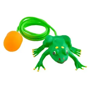 Toy jumping frog Tullo model 49640 — mechanical spring-action jumping toy