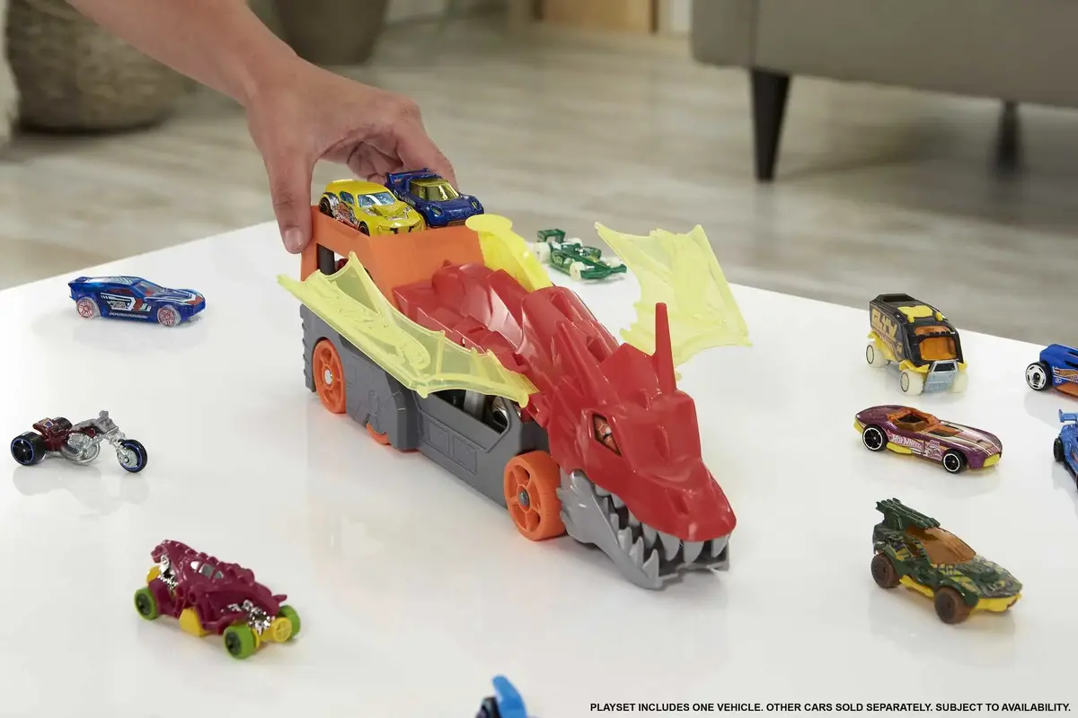 Hot Wheels City Dragon Launch Transporter Photo 8
