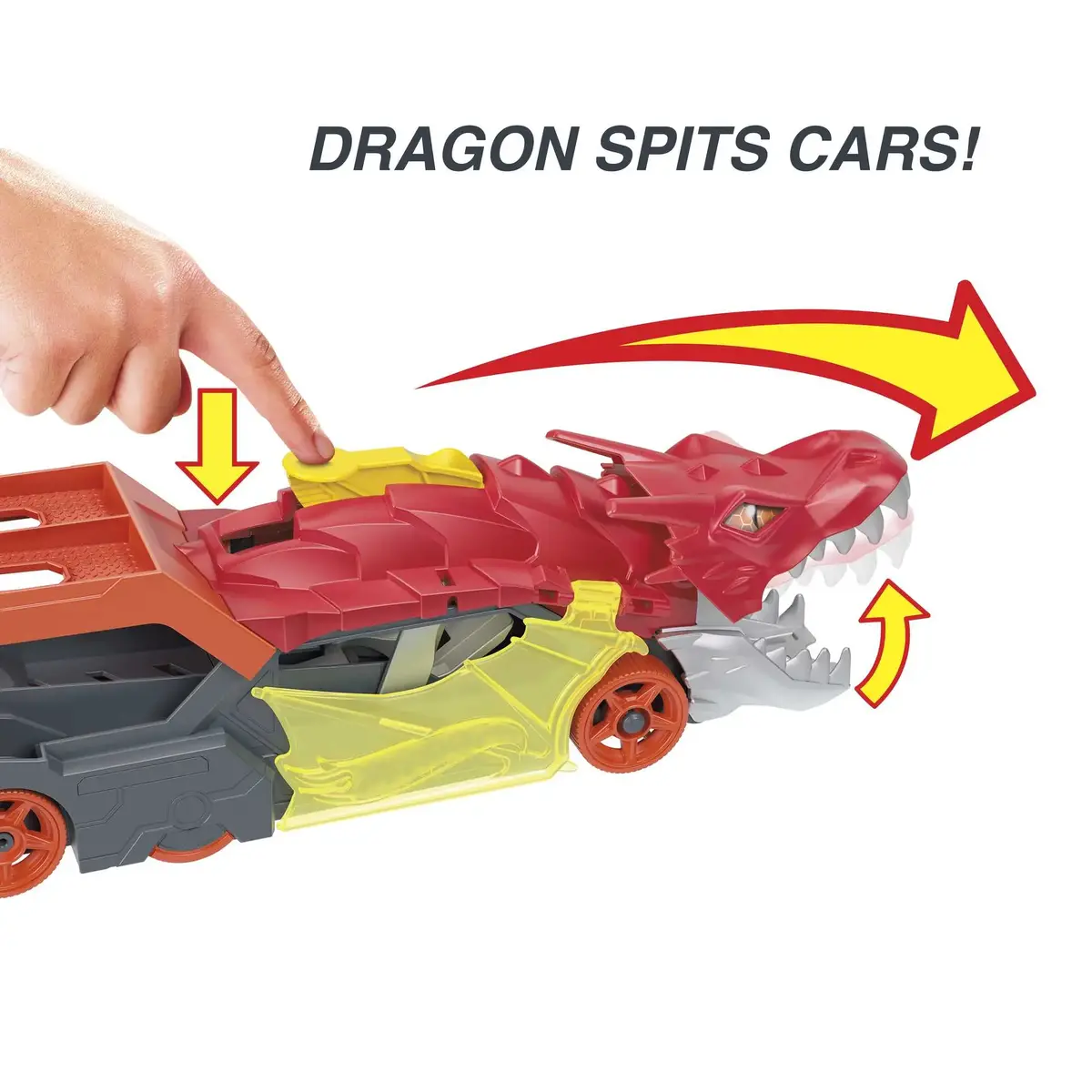 Hot Wheels City Dragon Launch Transporter Photo 9