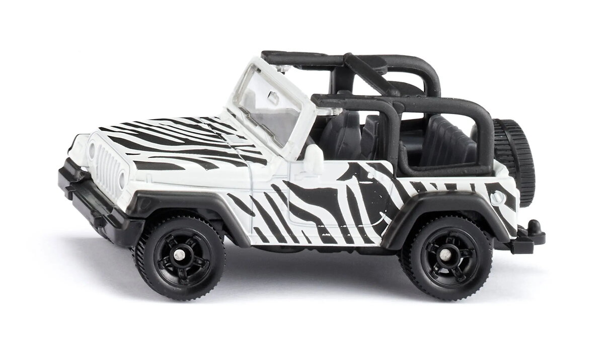 Siku Jeep Wrangler Safari Plastmasas rotaļu