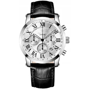 Наручные часы Giewont Chronograph Sapphire GW6260-A1, мужские, серебристые