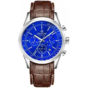 Wrist Watch Giewont GW7650-A5 Chronograph Sapphire Silver Blue