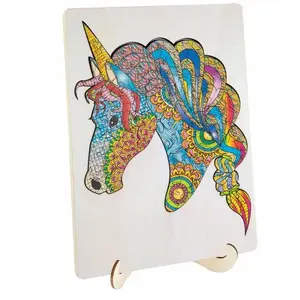 Wooden Puzzle Omega Toys Unicorn 140 pieces