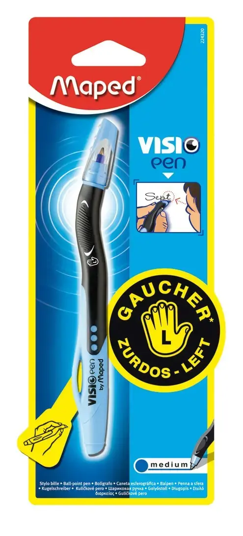 Ballpoint pen Maped Visio Blue Stick medium, 1 pc Photo 4