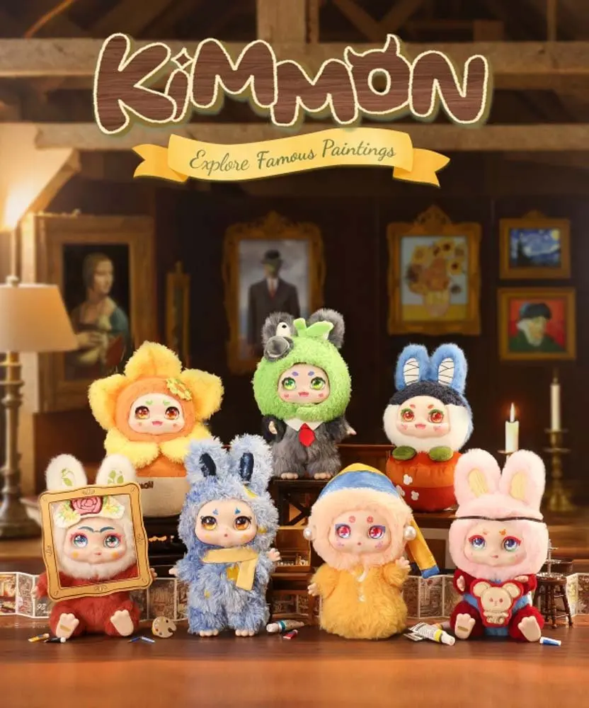 Plīša rotaļlieta TMTOYS KIMMON Gleznojumu komplekts