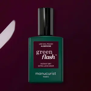 Лак для ногтей ANNY Aubergine 15 мл — MANUCURIST Green Flash LED Gel