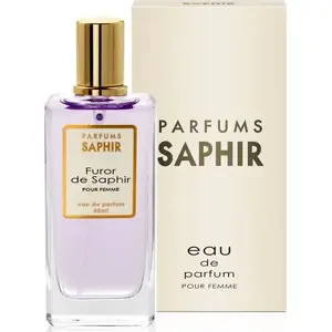 Perfume Saphir Furor Eau de Parfum 50 ml — women's fragrance, 50 ml bottle