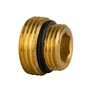 Штуцер латунный SCHLOSSER 1/2" x 3/4" модель 603000003