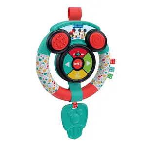 Подвесная игрушка Clementoni Disney Baby 17557 для кроватки и коляски, с прорезывателем и звуком, разноцветная