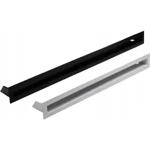Решетка Sourcing AERO GRATE 6x58 Black – вентиляционная/дренажная решетка 6×58 см