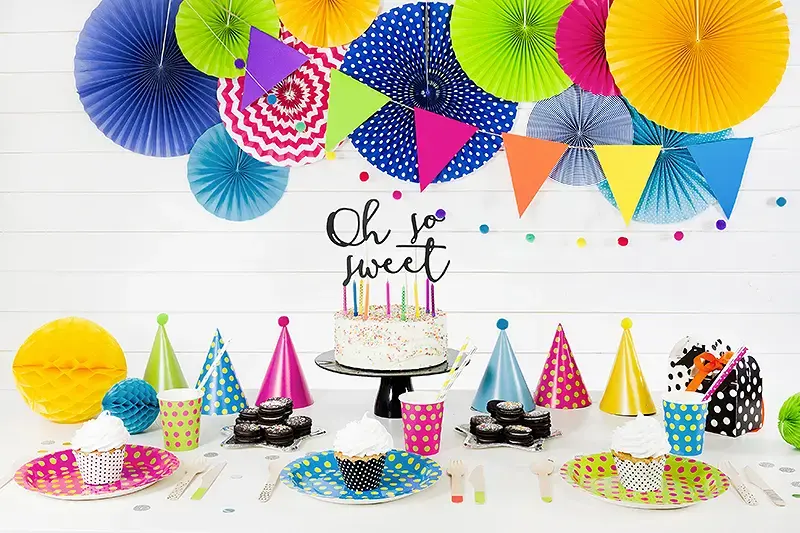 PartyDeco SCK-1 kūku svecītes-iskrās 6 gab. Photo 3