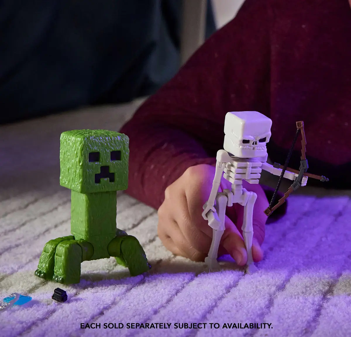 MATTEL Minecraft Dennis the Wolf 3,25" figūriņa Photo 2
