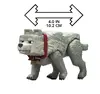 MATTEL Minecraft Dennis the Wolf 3,25" figūriņa Photo 6
