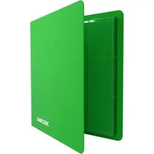 Card album Rebel Casual 24-pocket, green, 24 sleeves for trading cards (Rebel 369788)