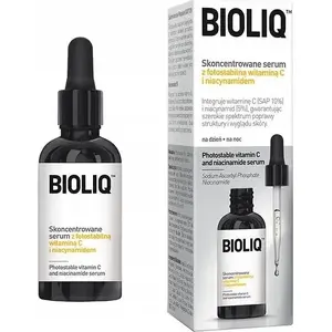 Serrums, BioliQ koncentrēts sejas serums ar fotostabilu C vitamīnu un niacinamīdu, 20 ml