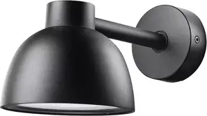 Wall lamp KRUPS Herning Wall Mini, color: Sort, color temperature: 3000/4000K
