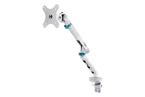 Monitor mount DIGITUS Single design for up to 35" screens, clamp, 10 kg, VESA 75x75–100x100, tilt -45–90°