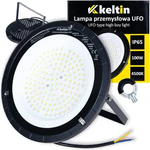 Industriālā LED UFO lampa Keltin 100W 12000 lm 4500K IP65