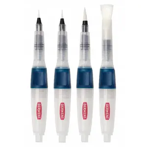 Brush Pen Set ZWILLING Derwent Druckknopf-Wasserpinsel 4-piece – refillable water brush set