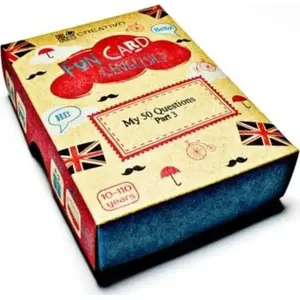 Набор карточек Creativo Fun Card English My 50 Questions часть 3 — карточки для практики английского