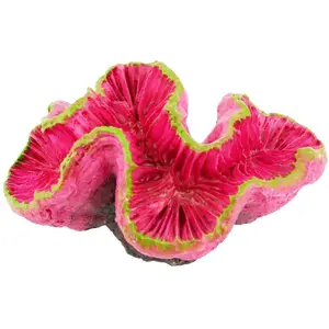 Akvārija dekors Terra Natura anemone fuksija 9 cm