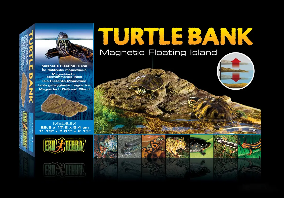 Hagen Exo Terra Turtle Bank Medium klinšu saulesvieta Photo 3